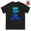 RC Planes Graphic Tee, Aviation Hobby Classic Cotton Shirt, Flying Enthusiast Casual Top, Pilot Crew Neck Tee, Hobbyist Unisex Shirt