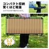Camping Table in 15 IGT Outdoor Table Camping Equipment Foldable Lightweight Height Adjustable Easy and Convenient Compact Barbecue BBQ Camping Table