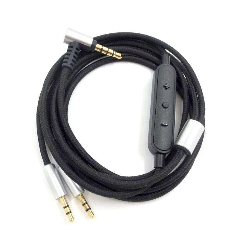 Cable Audio Cord Headphones Cable Replacement 3.5mm 1.2M Long 47 inch for Sol Republic Master Tracks V8 V10 V12 X3