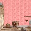 Polynesian Geometric Coral Pattern Wallpaper 50x1000