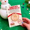 Yousheng 1/2/3Pcs Santa's Nice List Medal I'M ON SANTA'S NICE LIST Wooden Medal with Red Ribbon Holiday Party Christmas Tree Hanging Decoration
