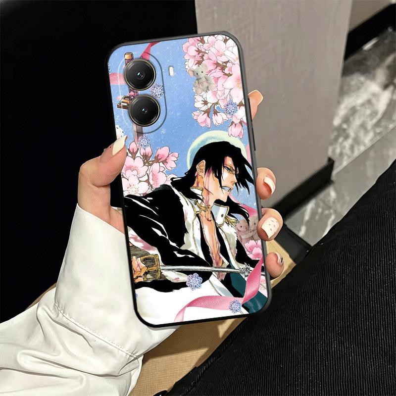 Bleach Kuchiki Byakuya Soft Phone Case for Xiaomi Poco X5 X6 X7 X8 Pro Max X3 F7 F8 Ultra M8 M7 M6 M5 Redmi 15 15C 14C 13C 12C X