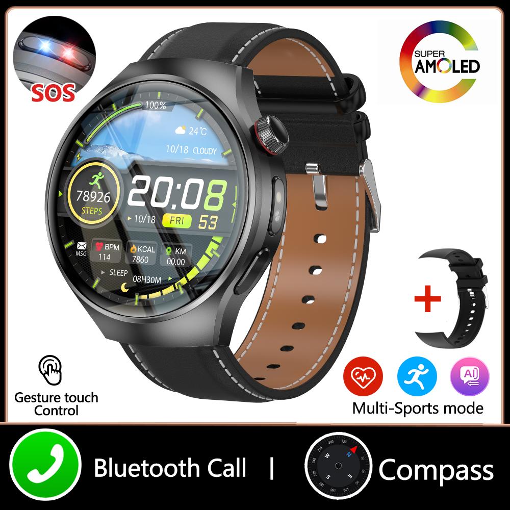 WATCH 5 Pro GPS NFC Smart Watch Men 360*360  Screen Heart Rate Bluetooth Call IP68 Waterproof Women Smartwatch  New