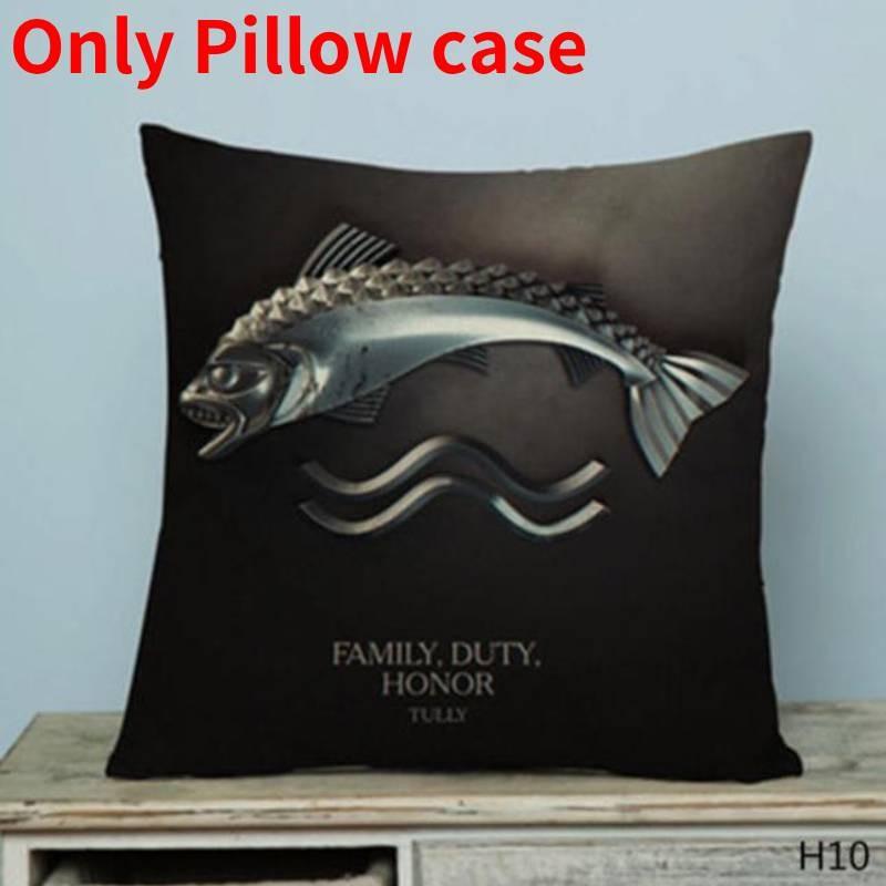 Of Game Thrones Cotton Linen Blend Pillow Case Decoration Household Gift Goods