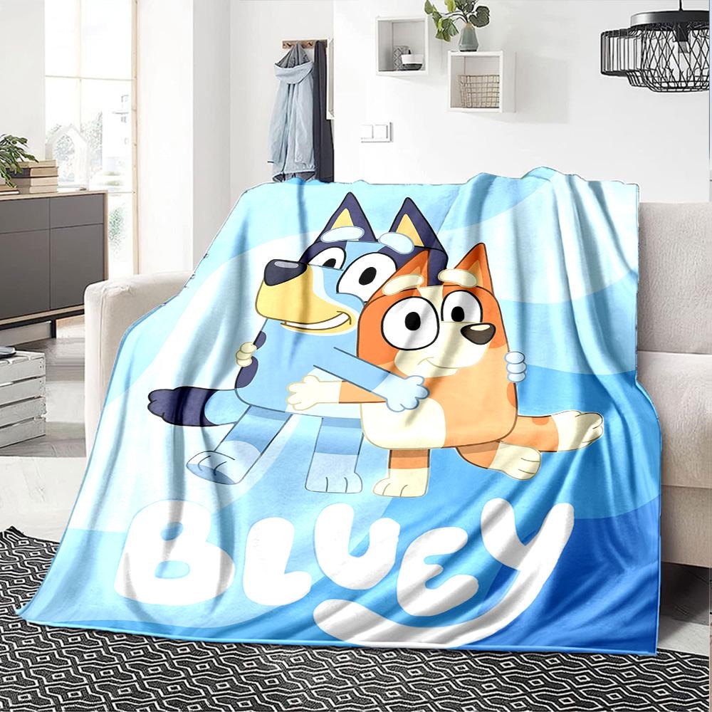 1 Stück B-Blucy Decke, Geschenk, für Männer und Frauen, Weiche Decke, Gut für Schlafsofa Couch Reisen, Leichte Flanelldecke