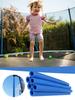 6 KS Náhradné obaly na tyče trampolíny, penové polstrovanie, dĺžka 88 cm, penový rukáv na tyč trampolíny, príslušenstvo k trampolíne