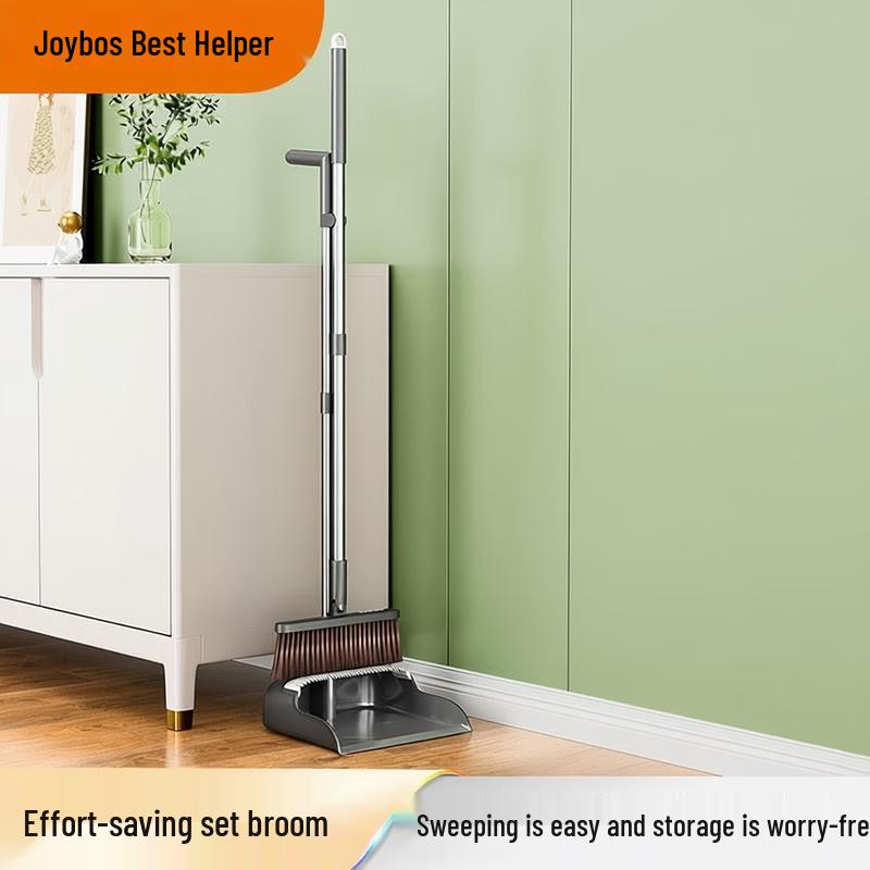 Jia Bangshou Stainless Steel Broom and Dustpan Set Children s