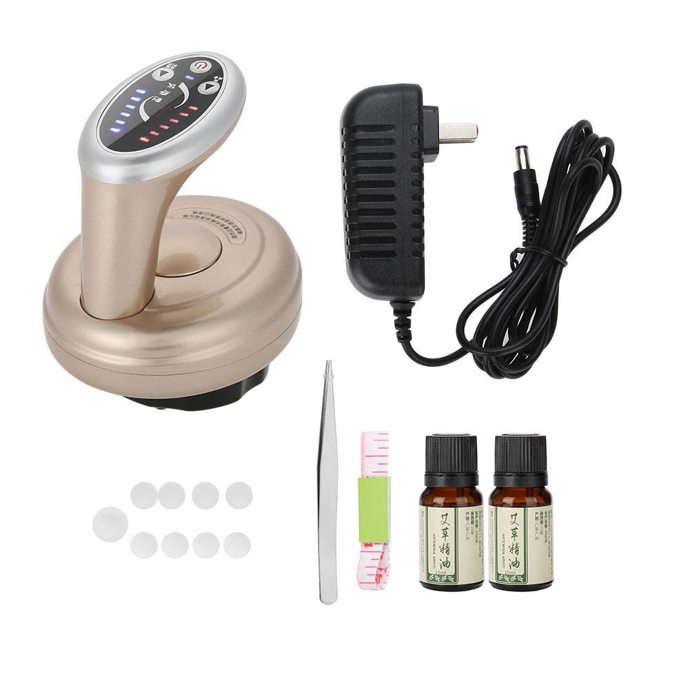 

Electric Scraping Massager Body Slimming Meridian Dredging Massage Device US Plug
