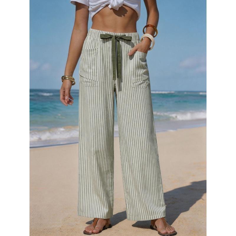 QICED Women's Fashion Casual Pants & Capris