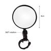 Universal Bicycle Motorcycle Rearview Mirror 360 Rotation Adjustable Round Ellipse Rear View Mirrors For Road Bike Accessories