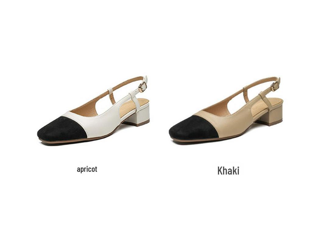 Jinfuli Women's 2024 Lambskin Sandals: New Summer Fashion, Casual, Elegant Style