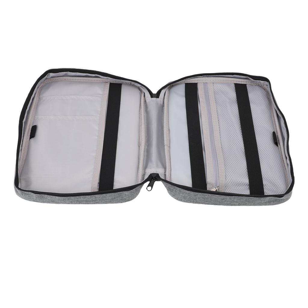 Schriftetui Wasserdichtes Oxford-Gewebe Schriftenschutzhalter mit Buchständer Mehrere Taschen für Stifte Notizbücher