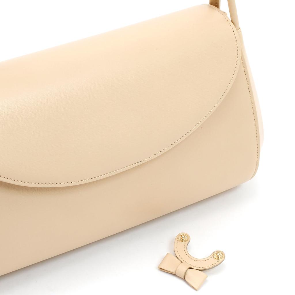 Formal Handbag with Removable Fukusa and Folding Bag Beige 50502 [Kitamura] Ribbon, Y-0550 Women's