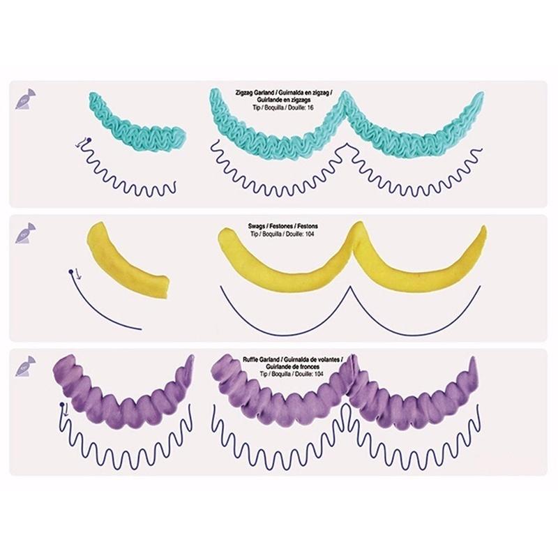 New 23 Sheet Cake Decorating Practice Board Icing Drawing Paper Sugarcraft