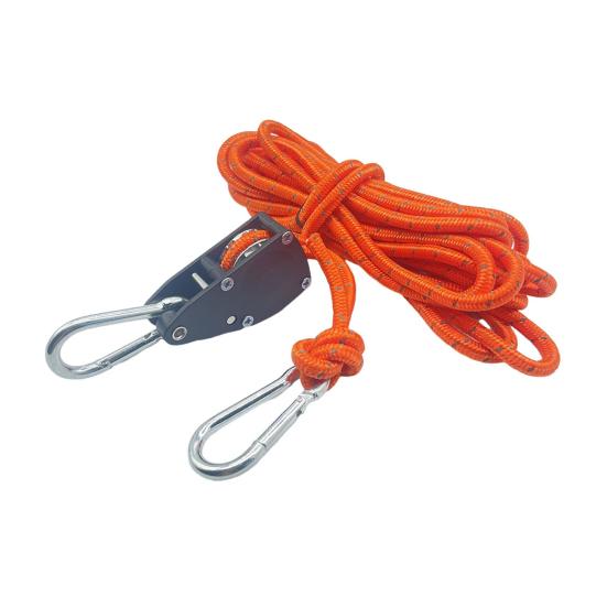 1 Set Makara Halat Gerdirici 4/5M İpli Ağır Hizmet Dış Mekan Sırt Çantası Yürüyüş Tekne Kampı Gerdirme Halatı Ayarlayıcı Sıkıcı
