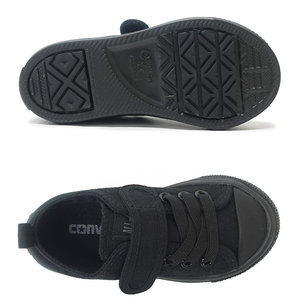 Buty sportowe Dziecięce All Star Light OX Czarne Monochromatyczne cm [Converse] V-1 15.0