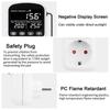 Digital Temperature Controller EU Timer Socket Home Smart Thermostatic Switch with Sensors Time Control Heating Cooling