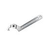 Adjustable Hook Spanner Wrench for Motorcycle Shocks with Non Slip Grip Handle