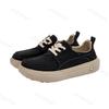Herren Casual Canvas Schuhe 2025 Herbst Dicke Sohle Sportschuhe Outdoor Bequeme Plateau Schnürschuhe Rutschfest Freizeitschuhe