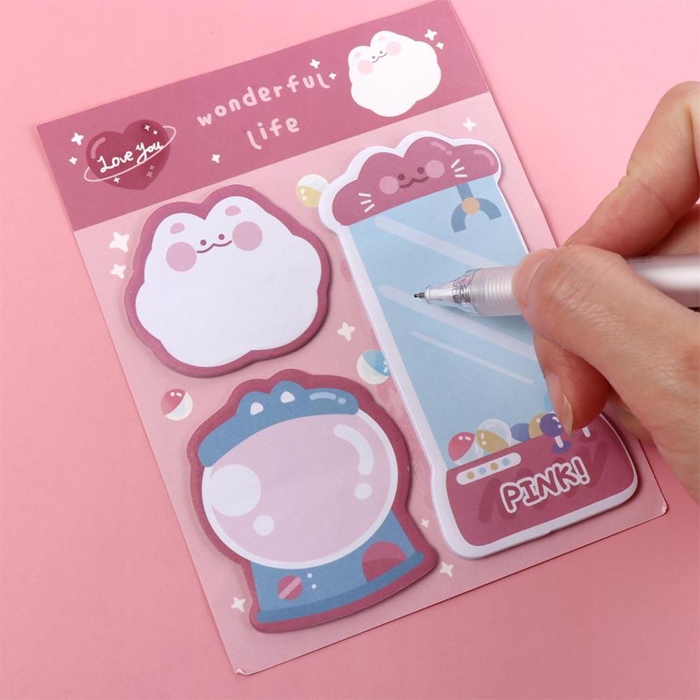 Rabbit Cartoon Sticky Notes Cartoon Rabbit Sticky Notes School Supplies Bear Sticky Notes  Students