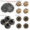 4PCS Anti-scald Geometric Placemats Heat Insulation Round Dining Mat Linen Table Mat  Home Decor