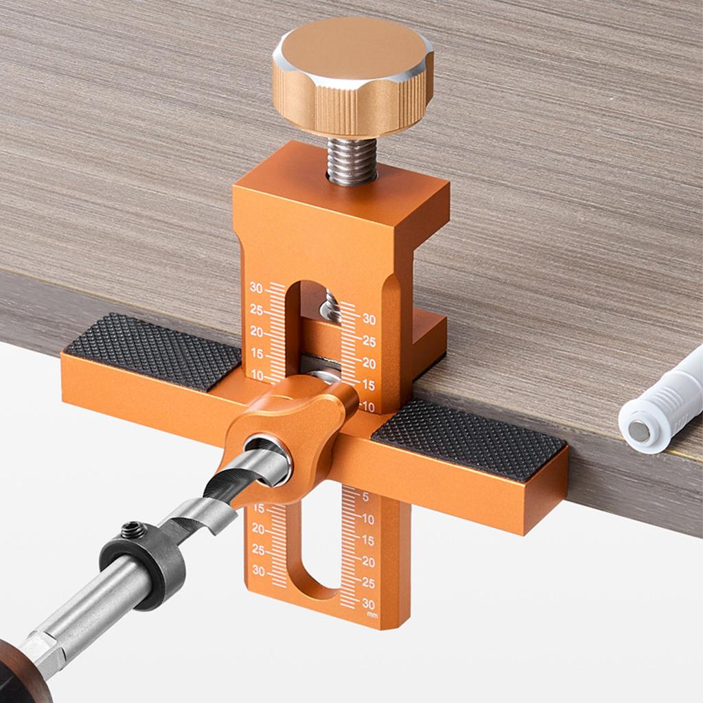 Nastavitelný nástroj pro instalaci dvířek skříněk Pomůcka pro montáž hliníkových dvířek skříněk pro přesné umístění a stabilní oporu