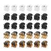 10Pcs/Lot Hair Claw Clips For Women 1.0 1.5Cm Small Black Brown Transparent Plastic Mini Claws Kids Hair Styling Accessories