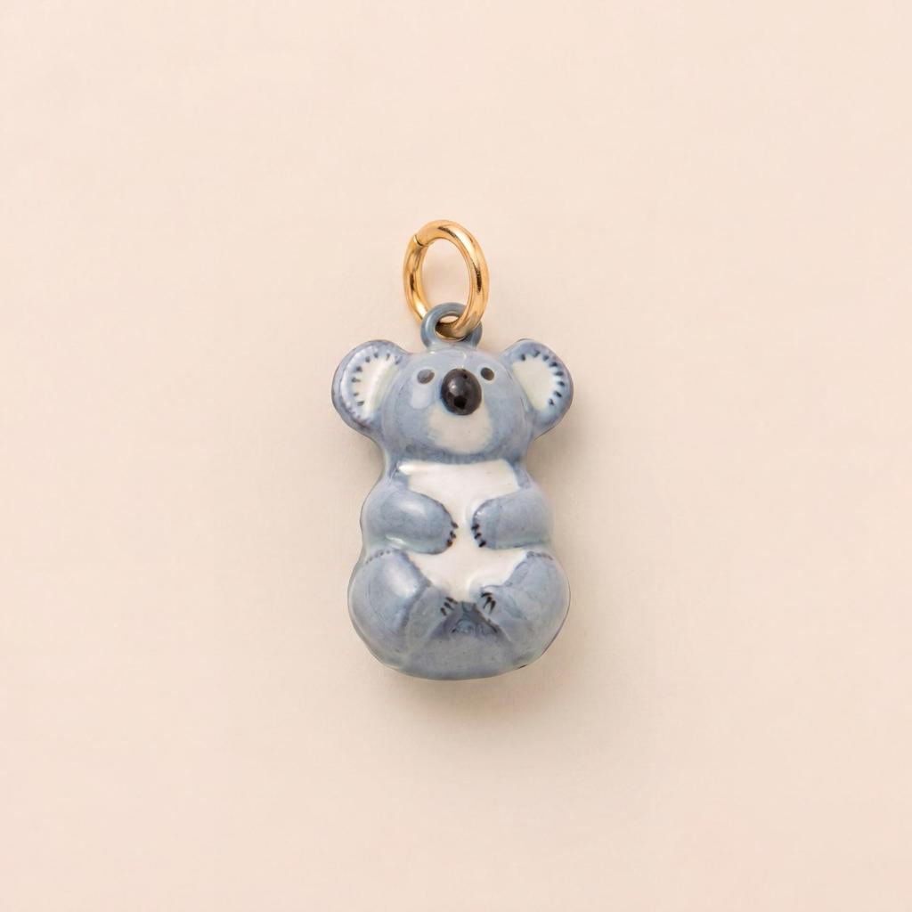 Animal World Cute Copper Pendant Necklace: Small Fish, Panda, Puppy, Butterfly Design