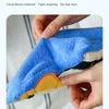 Coral Fleece Hand Towel Cute Cat Washcloth Durable Toilet Handkerchief  Kitchen