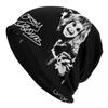 Winter Warm Women Unisex Knitted Hats Unisex Adult Hazbin Hotels Logo Skullies Beanies Caps Anime Comedy America Bonnet Hats