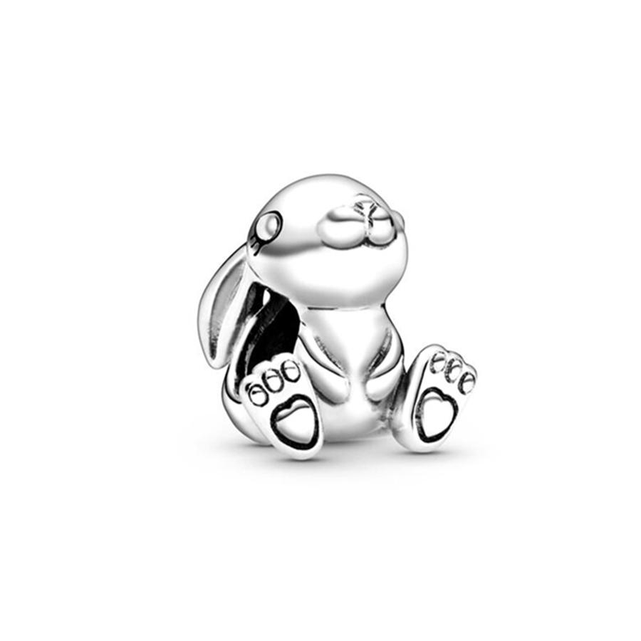 Animal Series Charms Fox Owl Sea Turtle Rabbit Raccoon Highland Cow Beads Fit Bracelets Beads DIY Jewelry Gift