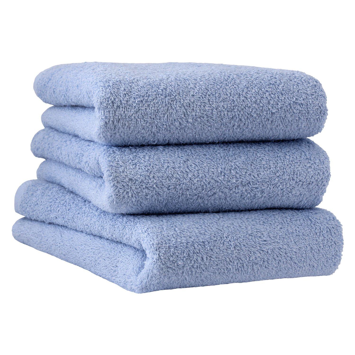 

hiorie Hotel Style Large Face Made in Perfect for Bath Towel Fluffy and Solid Senshu Available in 18 Set of 3 Towels, Japan, Substitutes, Absorbent,