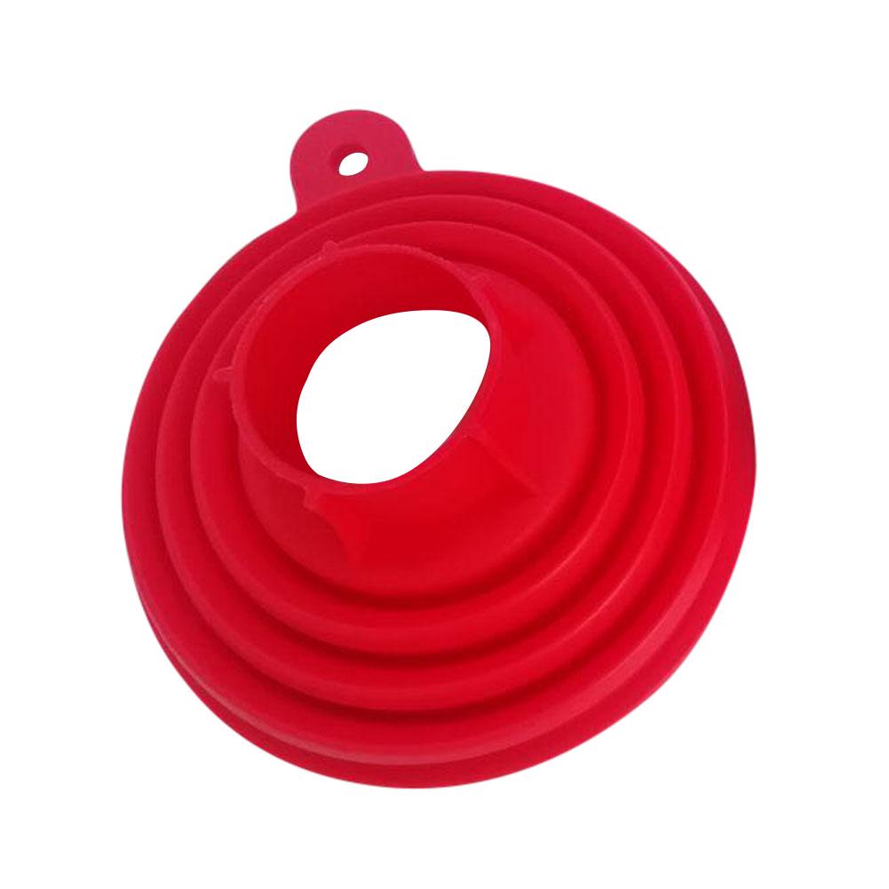 Süßer Raum Mini Silikon Faltbarer Trichter Trichter Flüssigkeitsspender Haushaltsküchenwerkzeug