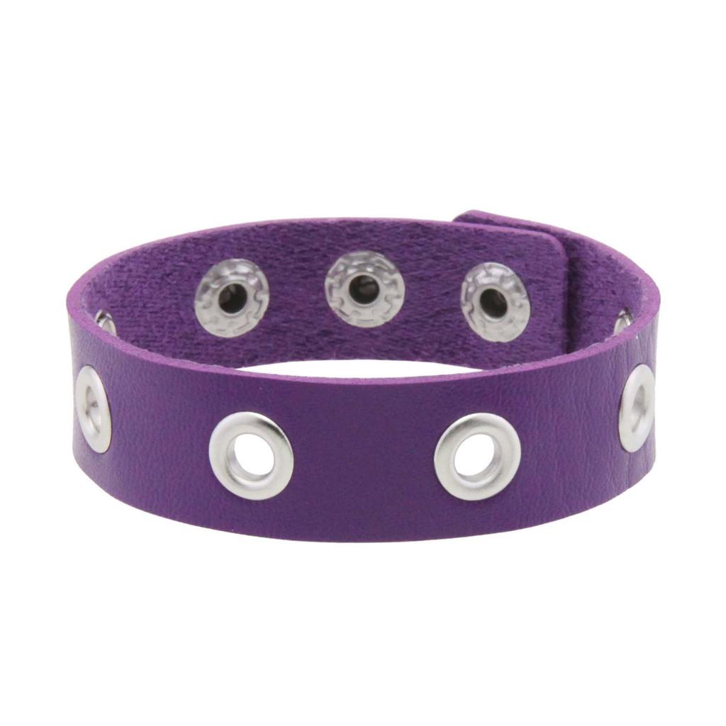 Comfortable Bracelet Punk Bracelet Stylish Statement Bracelet Fashionable Women Bracelet PU Texture for Everyday