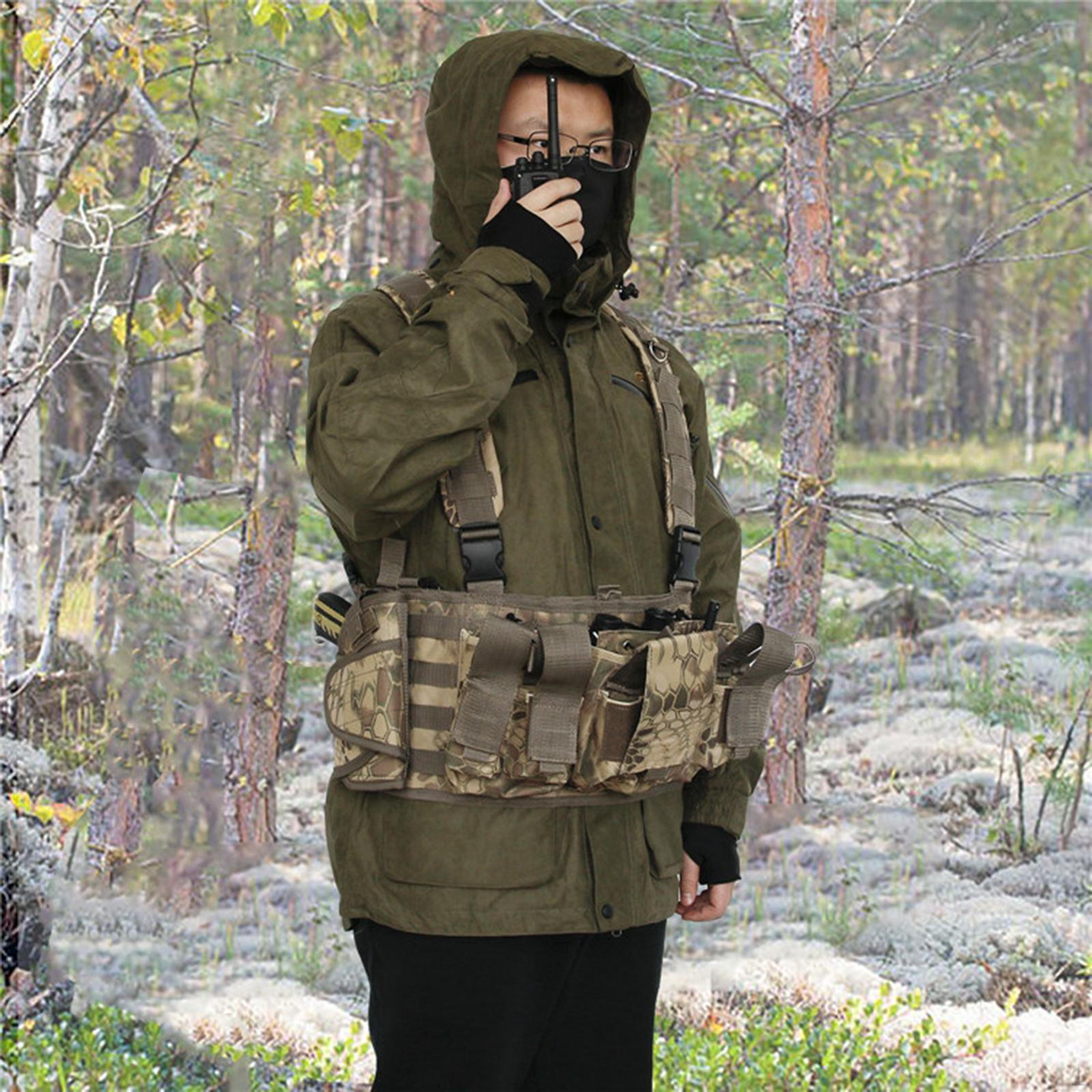 

Chest Rig Pouch Bag Camouflage