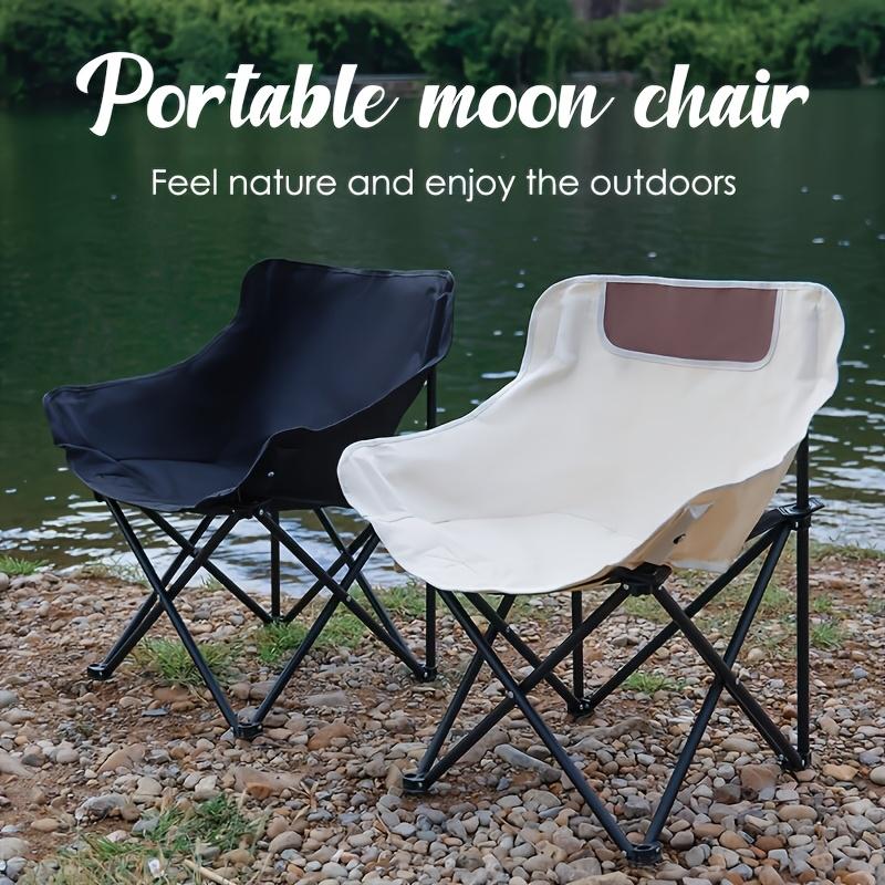 Oversized Camping Chair with Side Pocket Foldable Chair Oxford Cloth Chairs Portable Beach Picnic Fishing Chairs Outdoor Chair