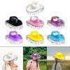 Cowboy Hat Shiny Trendy Headgear Costume Accessories Cowgirl Hat for Music Festival Engagement Outdoor Holiday Stage Performance