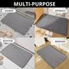 Bathroom Bath Mat An Ti Slip Quick Dry Absorbent Carpet in Wash Basin Bathtub Side Floor Rug Shower Room Doormat Memory Foam Pad