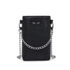 Shoulder Crossbody Simple Bag With Chain And Wing Rhinestone Decor For Daily