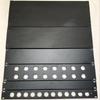 19-Inch 1U/2U Audio Rack Flight Case with Blank Panel, Cannon Rack, and Hole Plug.
