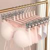 Standard Wardrobe Pants Hanger With Non Slip Stainless Steel Clips For Home Storage And Organization