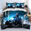 3D Printing Trendy Soft Final Fantasy Series Game Bedding Set Duvet Cover Pillowcase Comforter King/Queen Size Boys Adult Bed