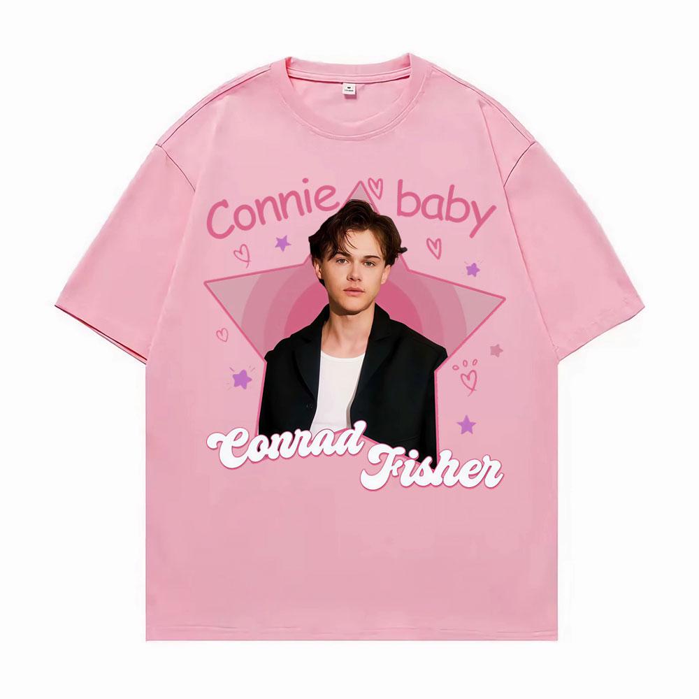 Team Conrad Fisher Connie Baby Graphics T Shirts Men Women Fashion Harajuku Fashion T Shirt Vintage Summer High Quality Tshirts
