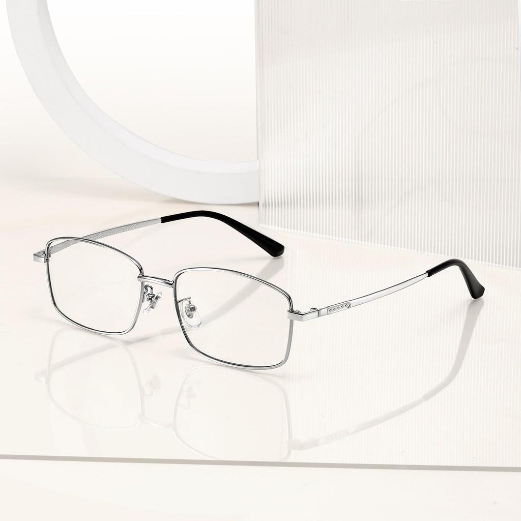 Elite Unisex Ultra-Thin Metal Reading Glasses - High-Definition, Elegant, Classic Style, Youthful Look, Suitable for Presbyopia.