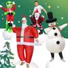 Clothes Christmas Dressing Set Riding Mount Props Performance Clothes Funny Doll Clothes Riding Santa Claus Inflatable