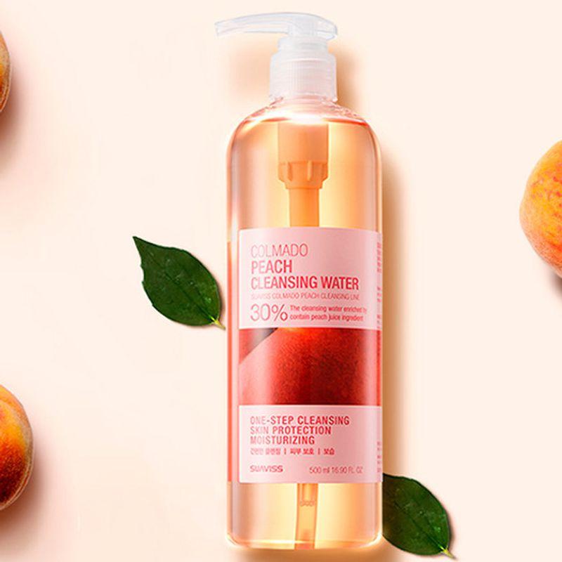 Suavis Kolmado Peach Cleansing Water 500ml WS01AS01