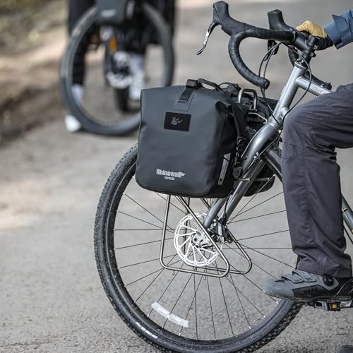 Rhinowalk 6L Vattentät Cykelväska, Motorcykelväska Ryggsäck, Axelväska, Laptopväska, Resväska, Professionell Cykeltillbehör (1 påse)
