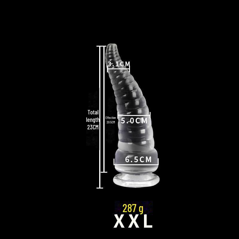 Translucent Tentacle Anal Plug – Alien-Inspired Beaded SM Sex Toy