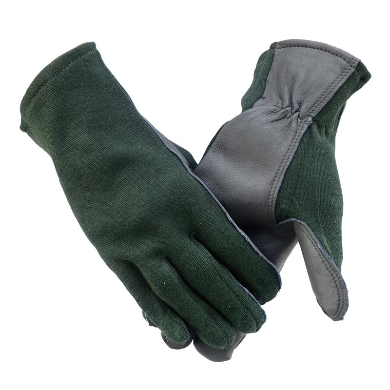 

XYEHS 1 пара кожаных армейских перчаток с длинными/короткими манжетами для обеспечения безопасности пилотов, огнестойкие перчатки из арамида для полетов S