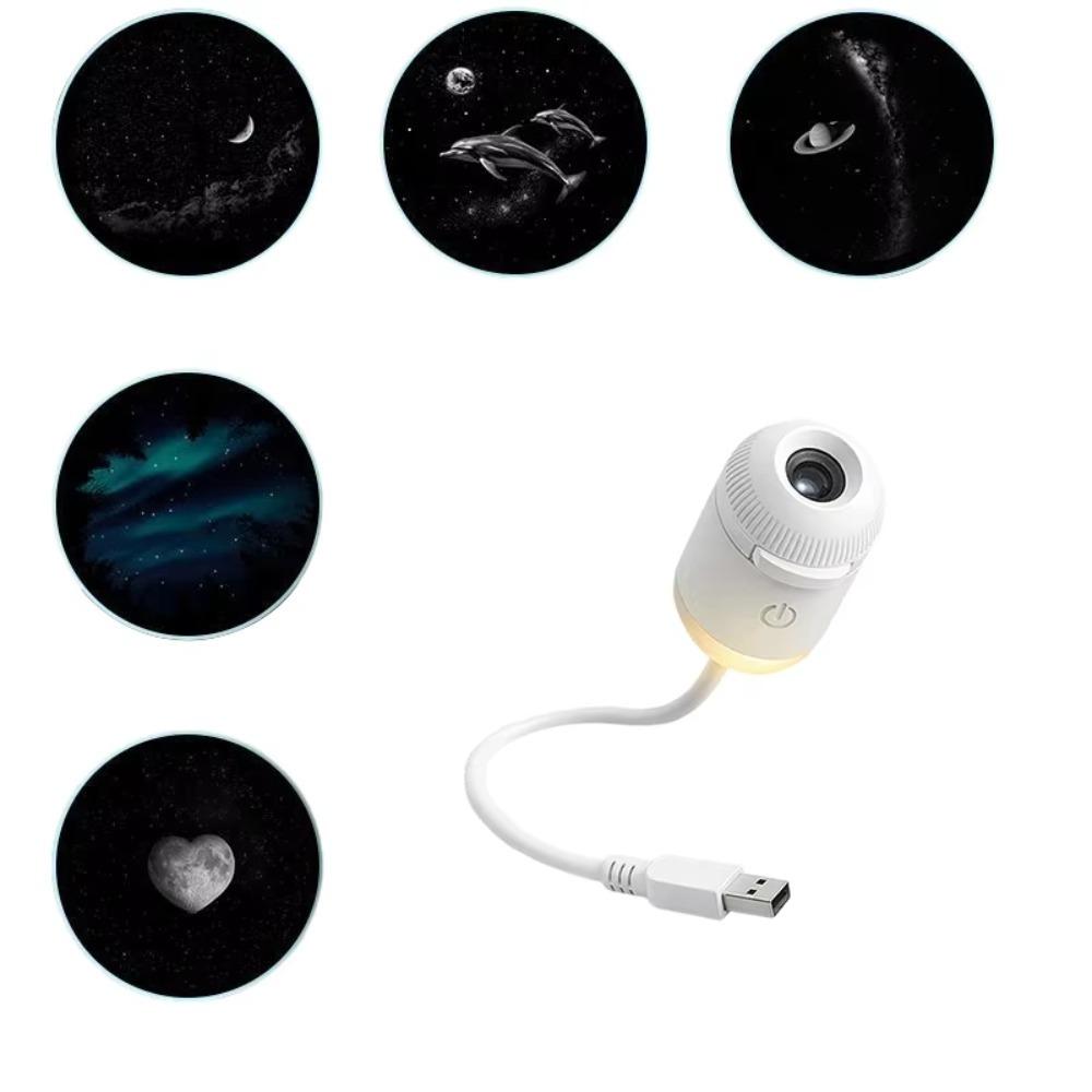 360° Rotation Starry Sky Projector Adjustable Brightness Star Projector Night Light Bedroom Decor